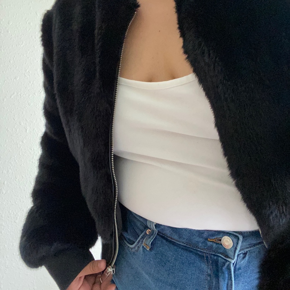 Faux Fur Jacket - Picture 2 of 5